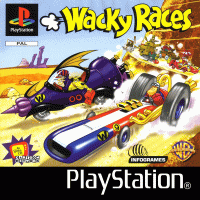 Wacky Races PAL Playstation PAL box art